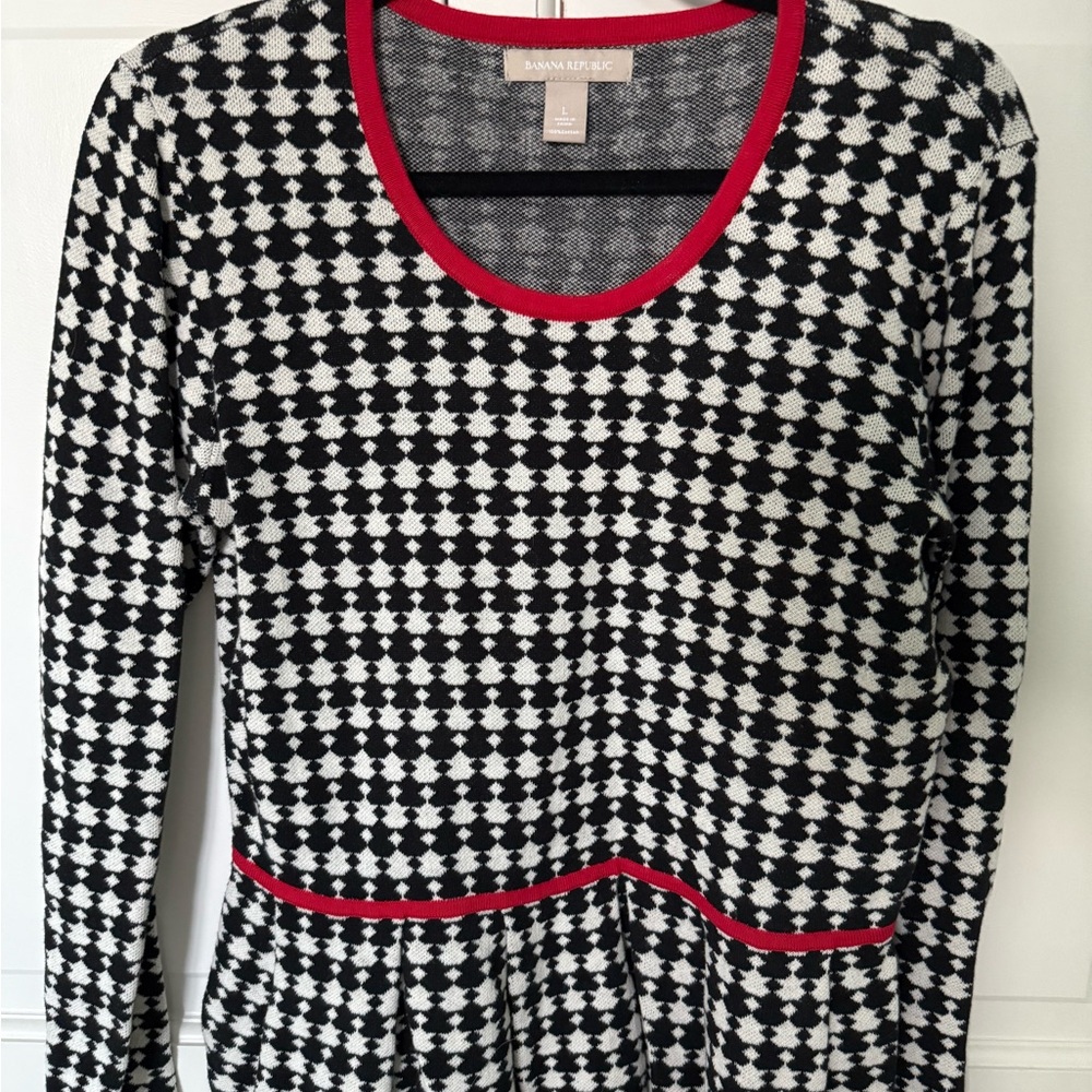 Banana Republic peplum sweater